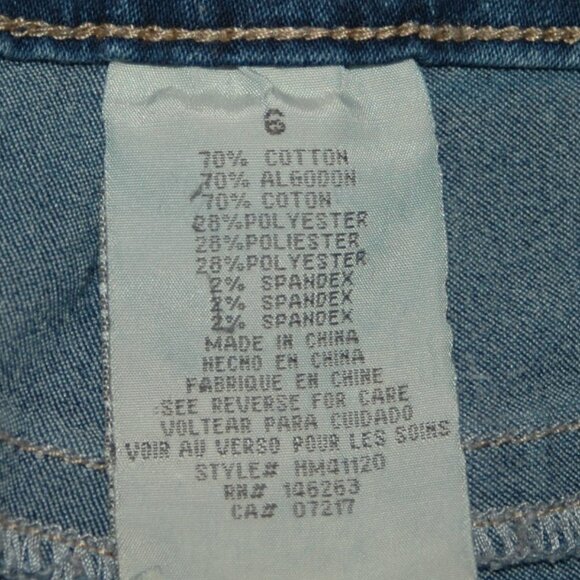 Hydraulic Jeans Women's Size 6 Stretch Dark Wash - Picture 5 of 11